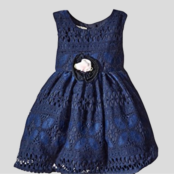 Lauren Ashley Other - 5 for $20🫟🛍️🔵 Lauren Ashley’ Girls Beautiful Puffer, Double Layer Dress. Size 6